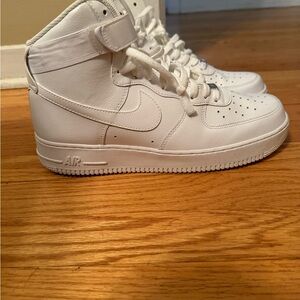 Nike Air Force 1 High Top Sneakers - White
